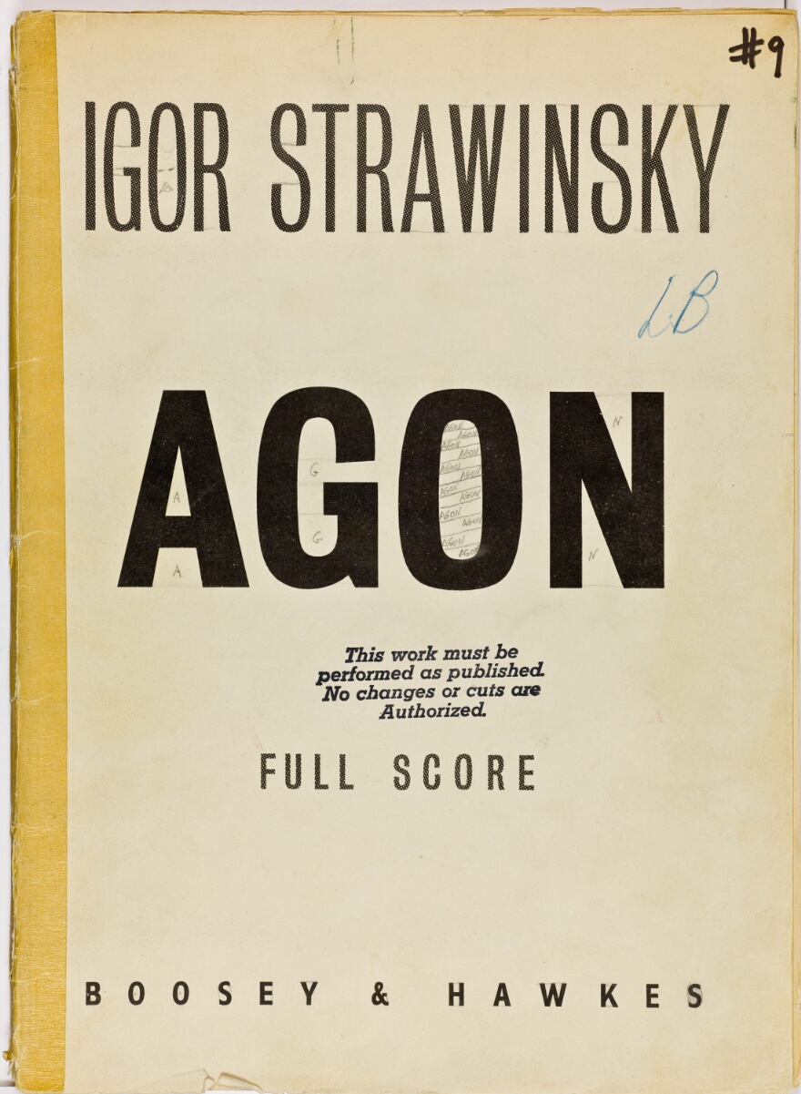 Stravinsky, Igor / AGON, BALLET FOR TWELVE DAN...